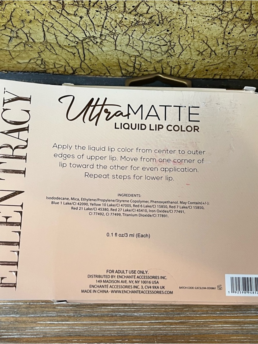 Ellen Tracy Rosy Nudes Ultra Matte Long Lasting Liquid Lip Color Set-4pc BNIB - Picture 2 of 3